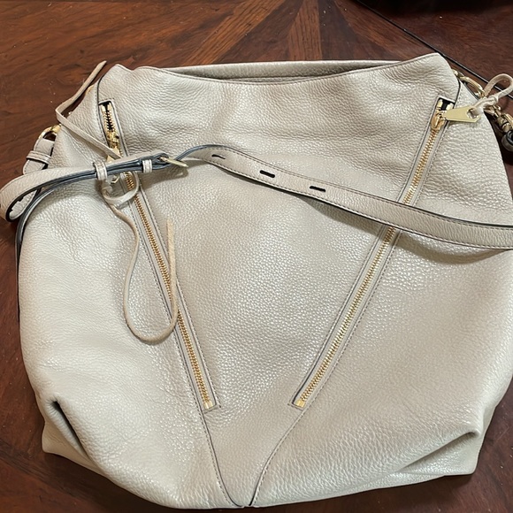 Rebecca Minkoff Fringe Trim Leather Crossbody Bag - Picture 8 of 13